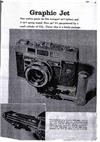 Graflex Graphic 35 Jet manual. Camera Instructions.